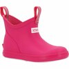 Xtratuf Big Kids Ankle Deck Boot, NEON PINK, M, Size 2 XKAB451Y
